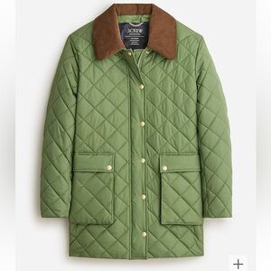 J. Crew Heritage Barn Quilted Jacket with Primaloft